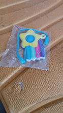 Stress Relief Silicone Push Fidget Toy Keychain for Kids (1 Pc)
