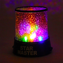 LED star projector night lamp with USB power