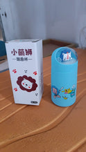 Double Wall Cartoon Glass Water Bottle 350Ml (1 Pc)