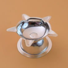 Stainless Steel Lotus Design Diya (1 Pc)