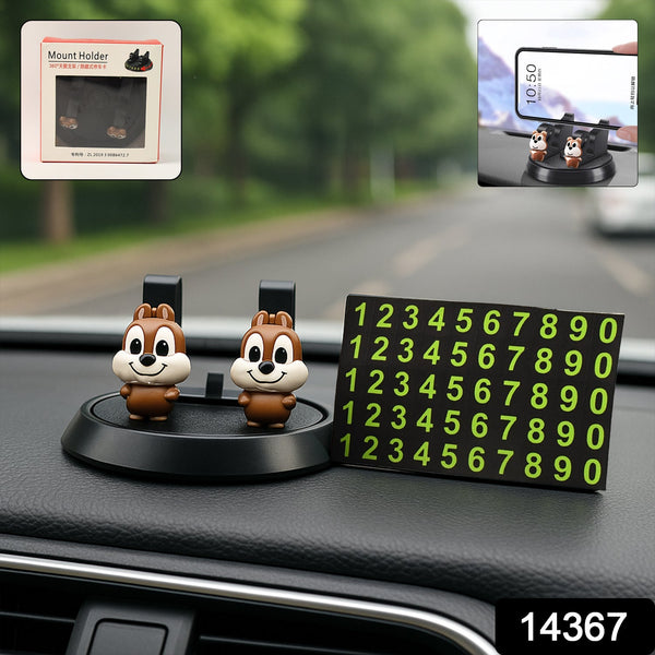 Multipurpose Car Dashboard Mobile Phone Holder Stand 